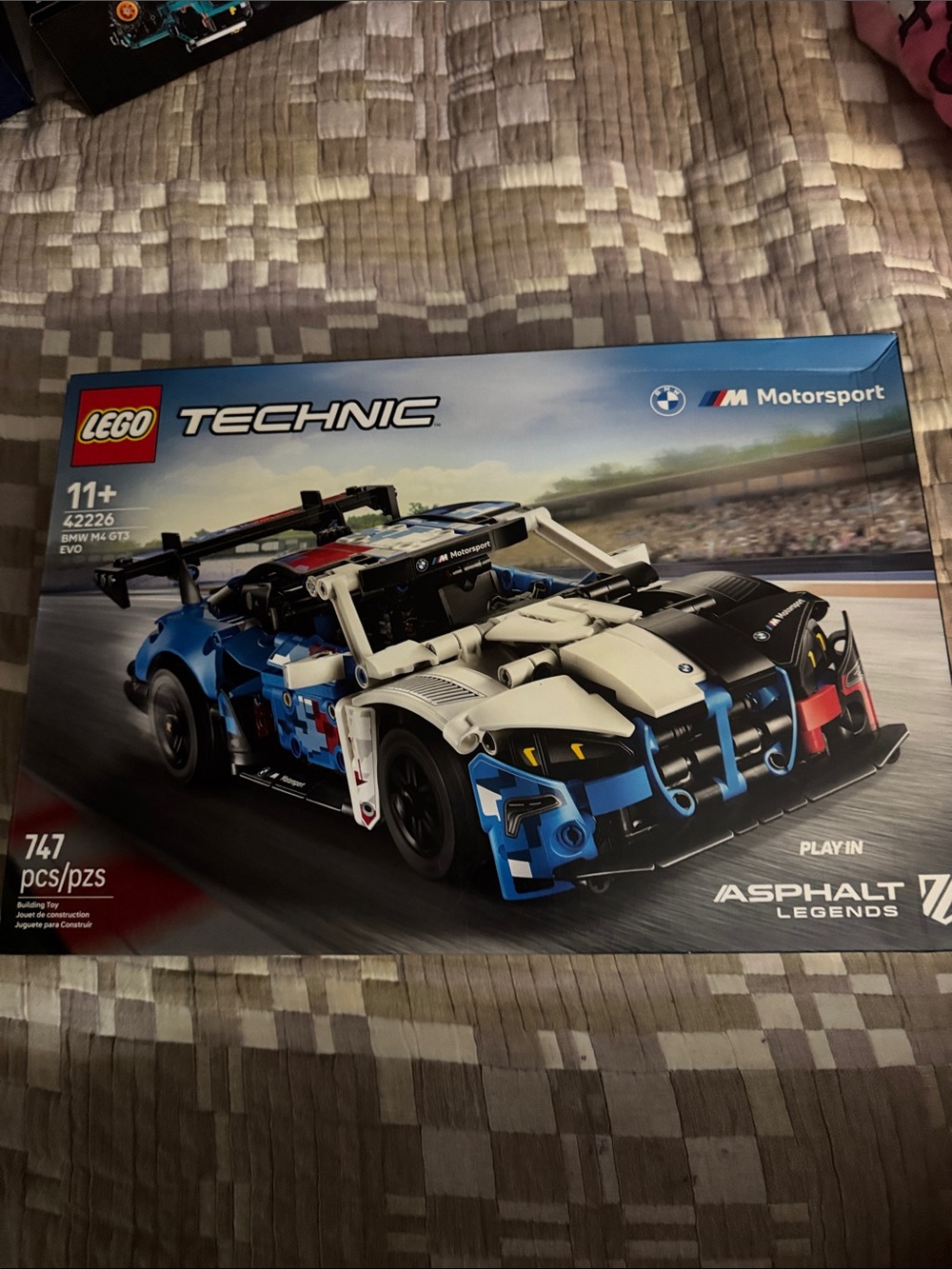 Lego Technic Blue, White & Black BMW M Motorsport Race Car Set